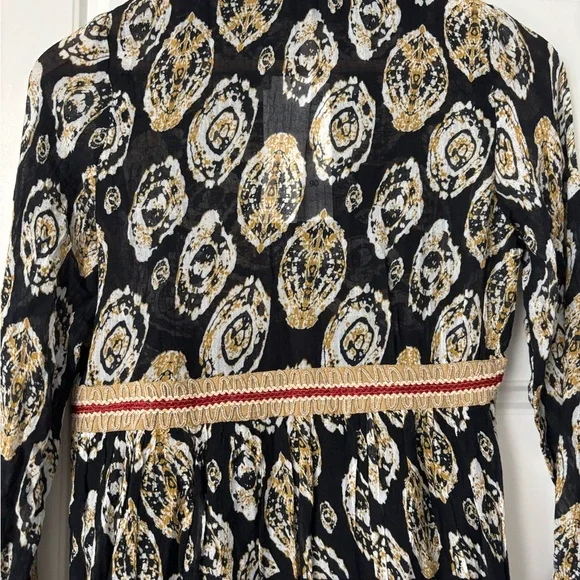 Zara Printed & Embroidered Dress - Picture 5 of 5